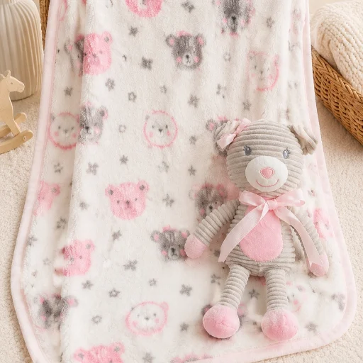 Manta + peluche, bebé - imagen 4