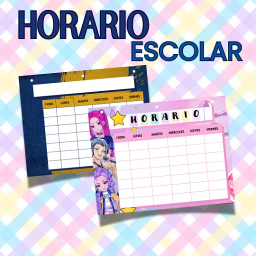 KITS ESCOLARES: PORTADAS, ETIQUETAS, TABLAS Y ABC - imagen 7