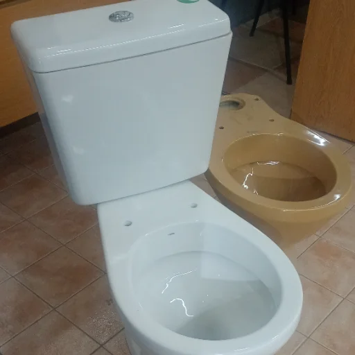 Inodoro Capea con mochila de apoyo.