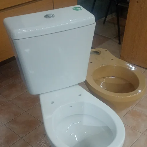 Inodoro Capea con mochila de apoyo.