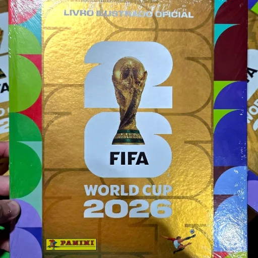 ALBUM DE FIGURITAS PANINI TAPA DURA DORADO