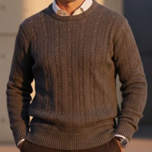 Sweater Cordillera - Color Marrón Oscuro