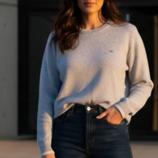 Sweater Alba - Color Gris