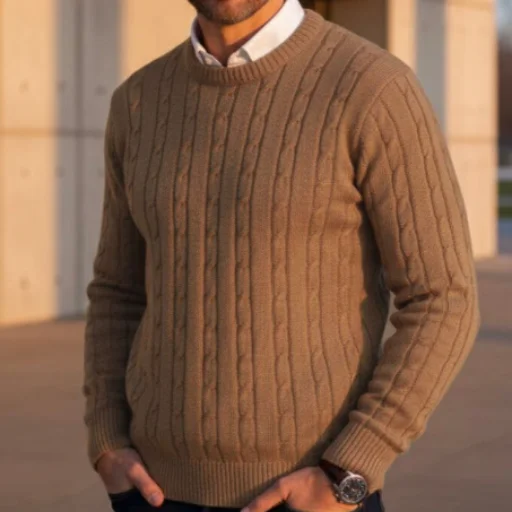 Sweater Cordillera - Color Marrón Claro