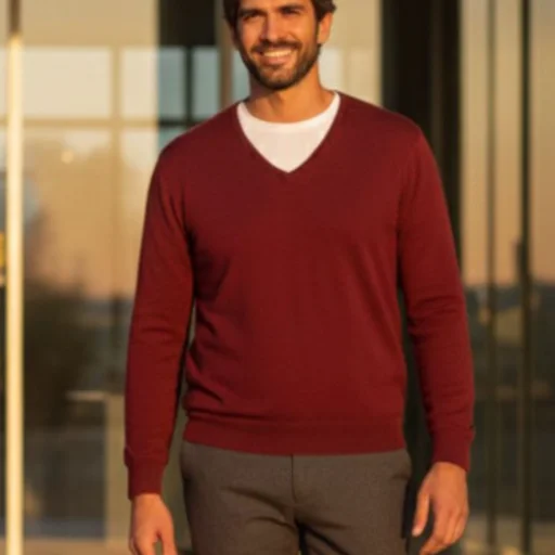 Sweater Emilio - Color Bordó