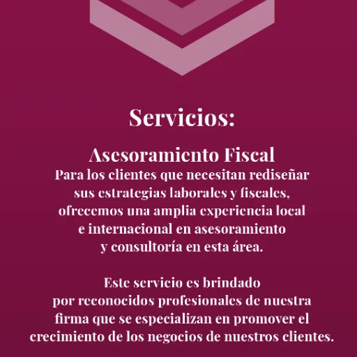 Asesoría impositiva fiscal
