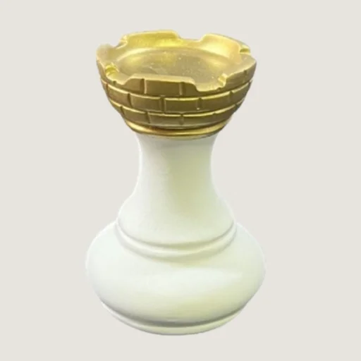 PIEZA AJEDREZ TORRE CERAMICA 8X6cm