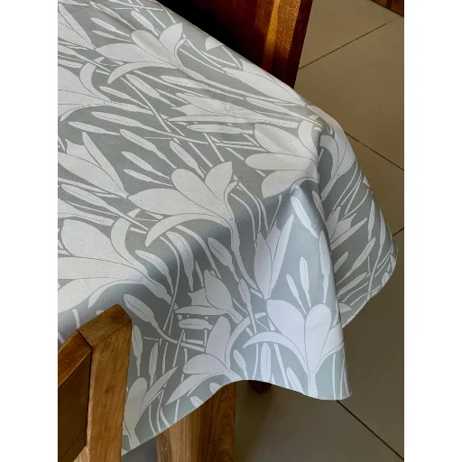 Mantel  Lirio gris - 1.40 x 1.60 m - imagen 2