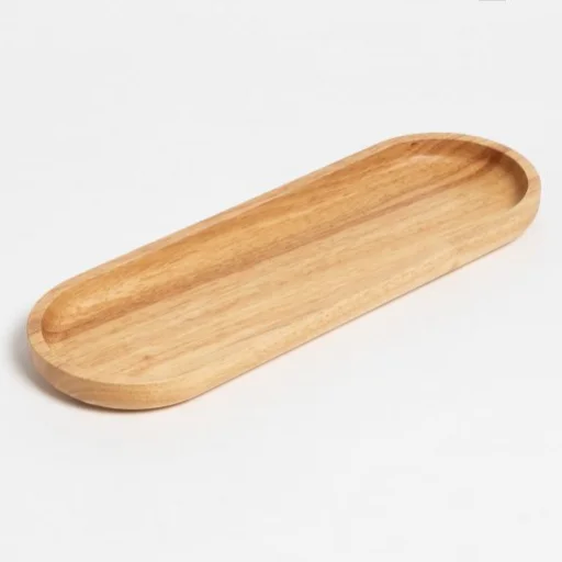 BANDEJA OVAL ROBLE 30CM