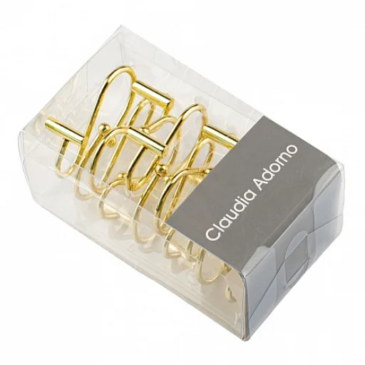 GANCHOS PARA CORTINA DE BAÑO - GOLD
