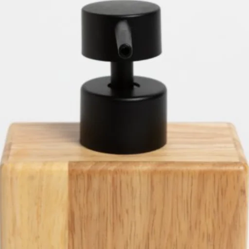 DISPENSER CUADRADO ROBLE 16X5CM