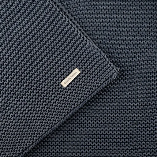 THROW TEJIDO AZUL