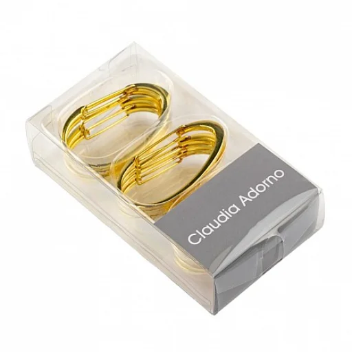 GANCHOS PARA CORTINA DE BAÑO - SPRING GOLD
