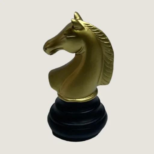 PIEZA AJEDREZ CABALLO CERAMICA 11X6cm
