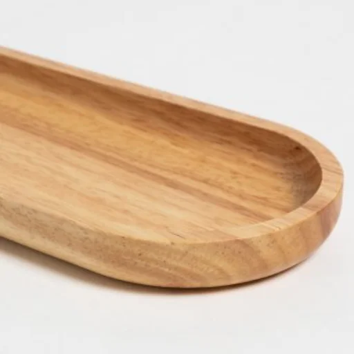 BANDEJA OVAL ROBLE 30CM