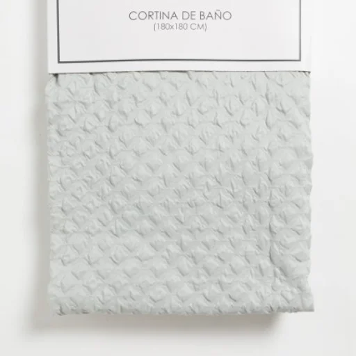 CORTINA MEMORIA EDREDON 180X180 GRIS