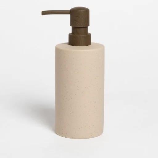 DISPENSER CERÁMICA PUNTITOS CRUDO