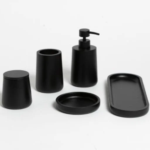 DISPENSER REDONDO ROBLE NEGRO 17X7C