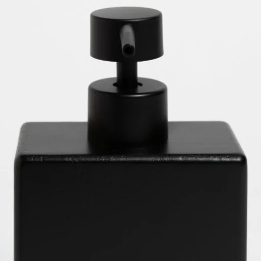 DISPENSER CUADRADO ROBLE NEGRO 16X5
