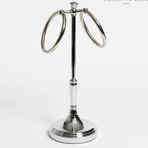 TOALLERO AROS CROMADO PLATA 34CM