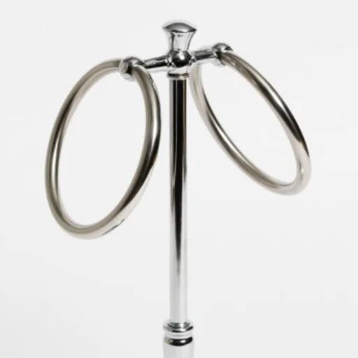 TOALLERO AROS CROMADO PLATA 34CM