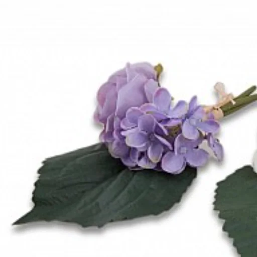 RAMO MINI DE FLORES SOBRE HOJA - LAVANDA