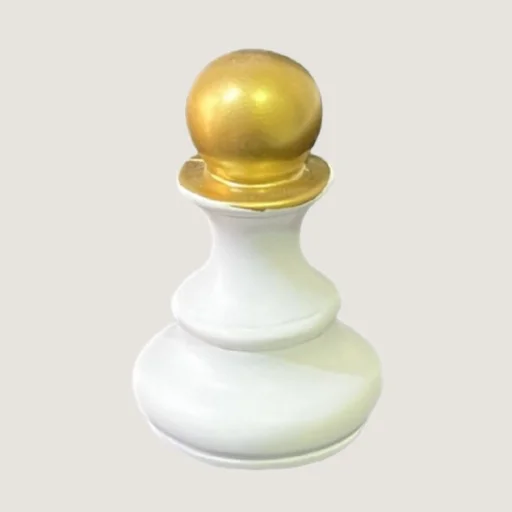 PIEZA AJEDREZ PEON CERAMICA cm