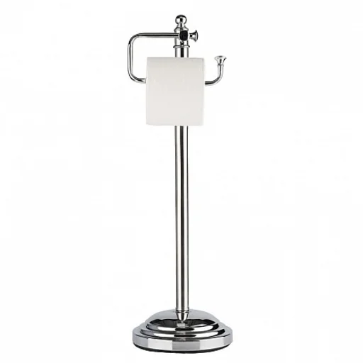 PORTAPAPEL HIGIENICO - CON BRAZO DE PIE CROMO