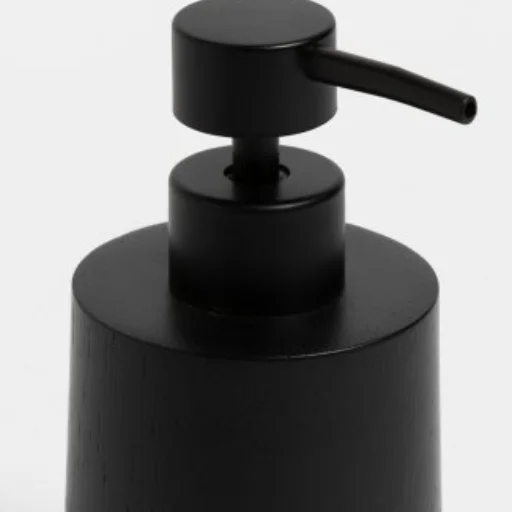 DISPENSER REDONDO ROBLE NEGRO 17X7C