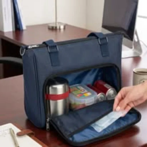 CARTERA CON LONCHERA INTEGRADA