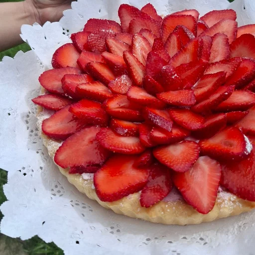 Tarta de frutillas