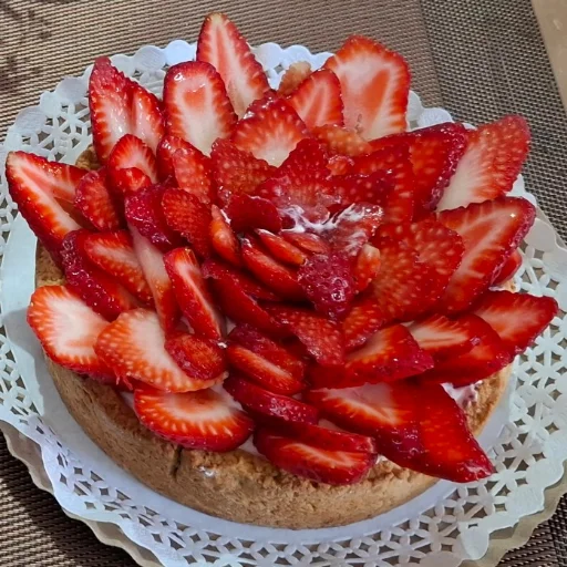 Tarta de frutillas