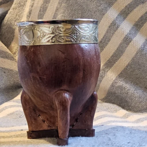 Mate imperial cuero gastado. - imagen 2