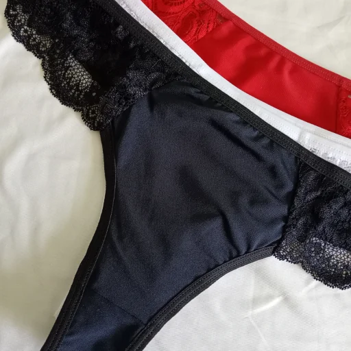 Colales de lycra con encaje - imagen 4
