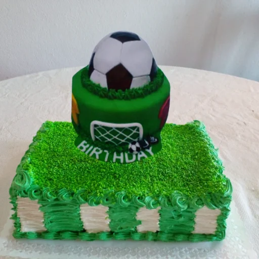Torta Cancha de Fútbol ⚽️🏟️