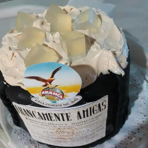 Torta de Fernet – Formato Redondo 🍹🖤