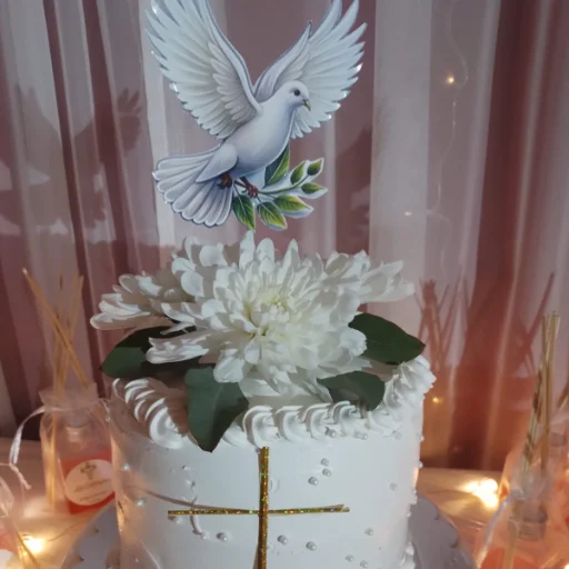 Torta Bautismo🤍 - imagen 2