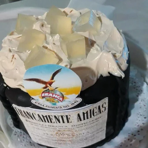 Torta de Fernet – Formato Redondo 🍹🖤
