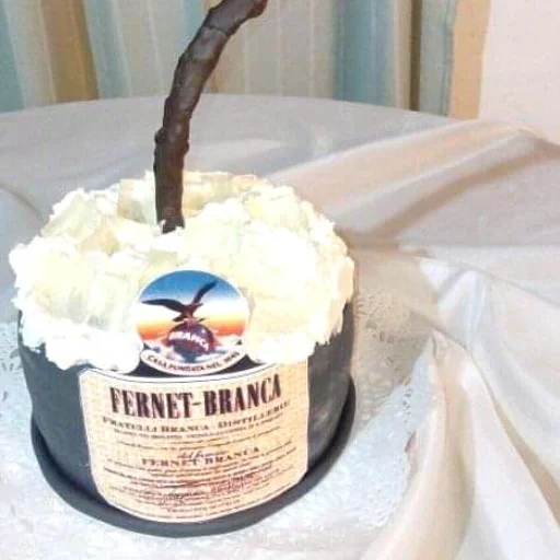 Torta de Fernet con Efecto 🍹🖤