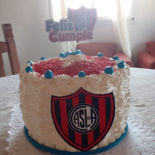 Torta de San Lorenzo – Formato Redondo ⚽️🔴🔵