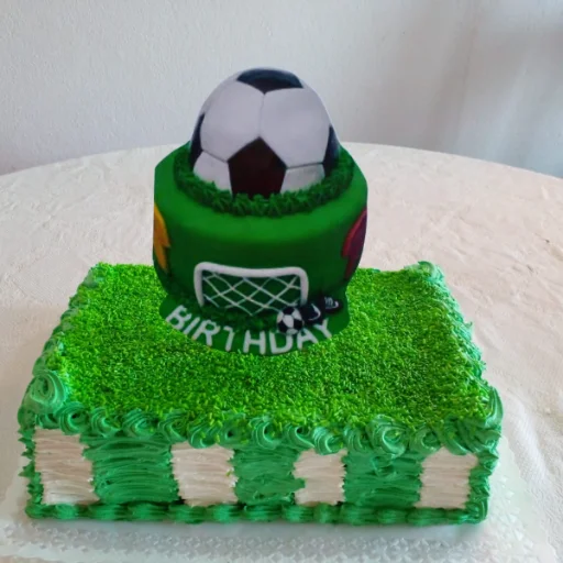 Torta Cancha de Fútbol ⚽️🏟️