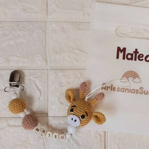 Portachupetes Perzonalizado Amigurumi - imagen 2