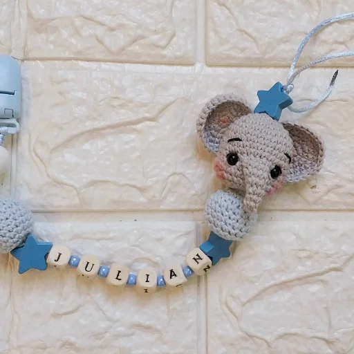 Portachupetes Perzonalizado Amigurumi - imagen 4