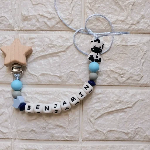 Portachupetes personalizado de Silicona libre de BPA - imagen 3