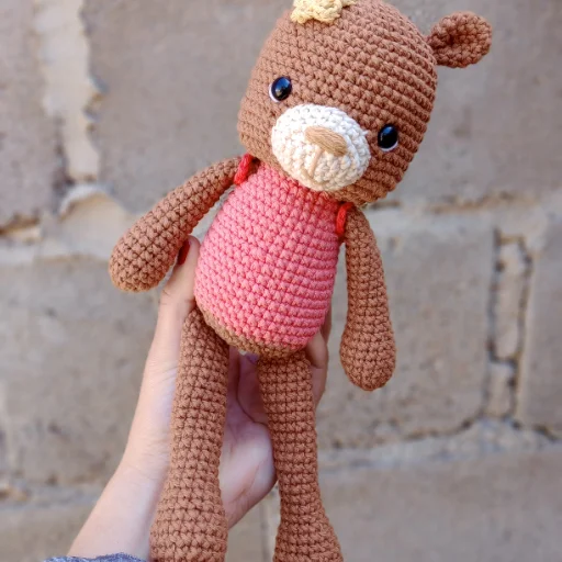 Osita "Canela" 💖 amigurumi - imagen 4