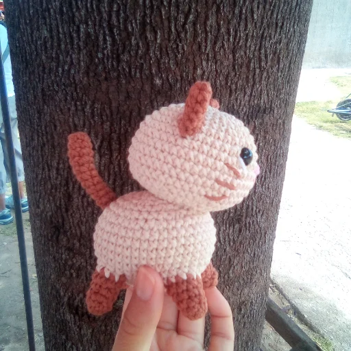 Gatito siamés 😻 amigurumi - imagen 2