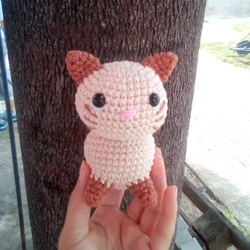 Gatito siamés 😻 amigurumi - imagen 3