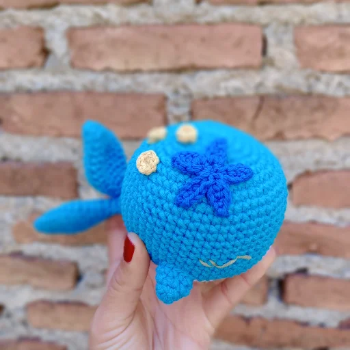 Baby ballenita 💓 amigurumi