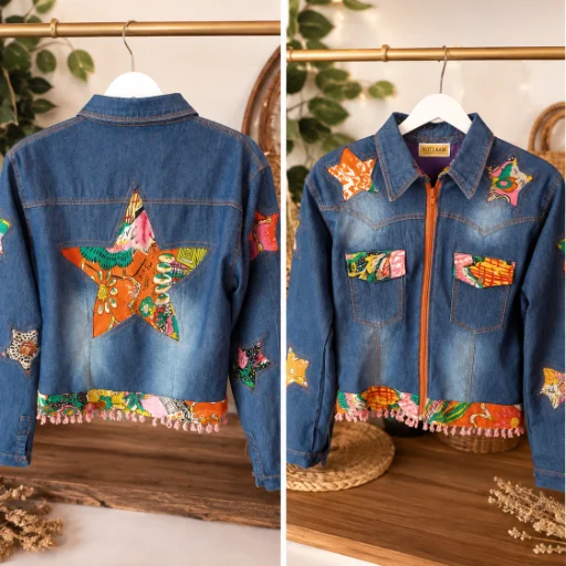 Campera de damas jeans