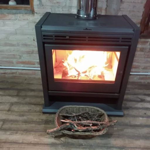Estufa a leña. Venta e instalación